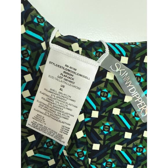 NWT Skinny Dippers Miraclesuit Flapjack Mochi Reversible One Piece Swimsuit, XL - Picture 6 of 6